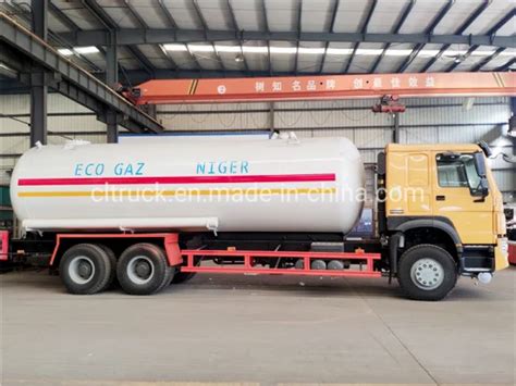 20 M3 20000 L 20 Cbm LPG Tanker Movable Filling LPG Tank Trucks LPG