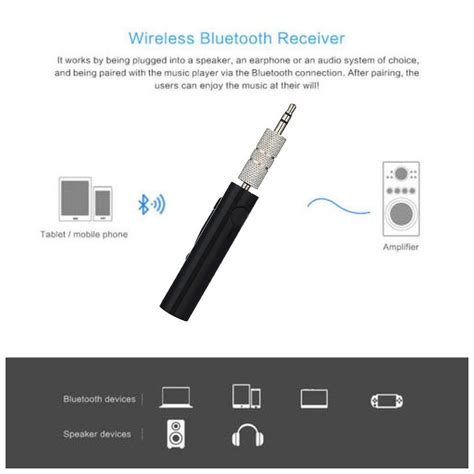 Alpexe R Cepteur Bluetooth Adaptateur Audio Sans Fil Avec Sortie Audio