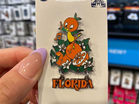 New Florida Orange Bird Pin Joins The Walt Disney World 50th