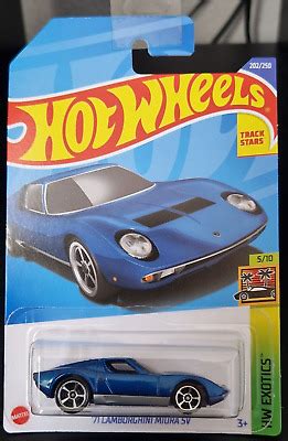 HOT WHEELS 2022 71 Lamborghini Miura SV 202 250 HW Exotics 5 10