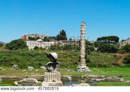 Ruins Temple Artemis Image & Photo (Free Trial) | Bigstock