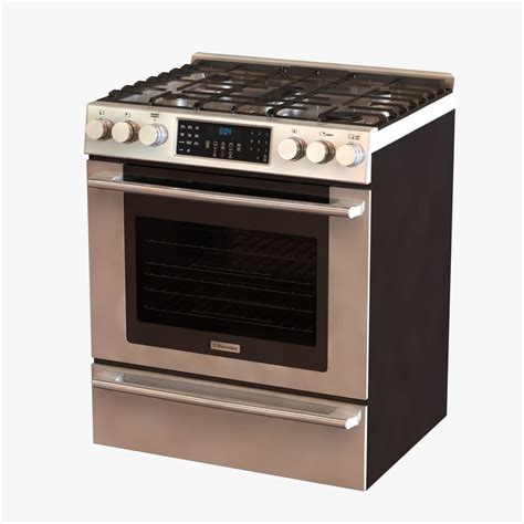 Electrolux Ei30gf45qs Gas Range Front Control Freestanding 3d Model