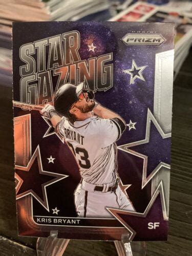 Kris Bryant SG 13 Prices 2022 Panini Prizm Star Gazing Baseball Cards