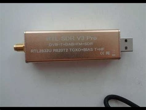 RTL-SDR V3 PRO ( RTL2832U, DVB-T SDR FM ) - YouTube