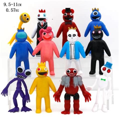 Roblox rainbow friends jouets modèle L 12 pièces G243073 8 11cm jouets