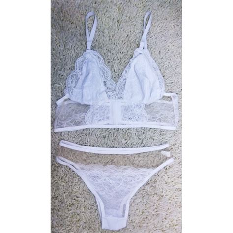 Conjunto Sensual Renda E Tule Transparente Lingerie Er Tica Shopee Brasil