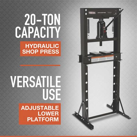 Ironton Ton Hydraulic Shop Press Collection Online