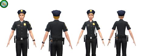 Sims 4 Police Uniform Cc