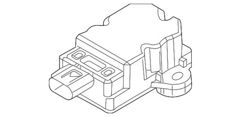 Ford Yaw Rate Sensor T Z C A Quirkparts