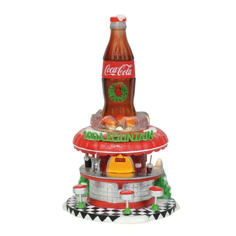 Dept 56 North Pole Series 6002293 Coca Cola Soda Fountain 2018