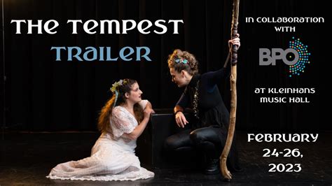 The Tempest Trailer Youtube