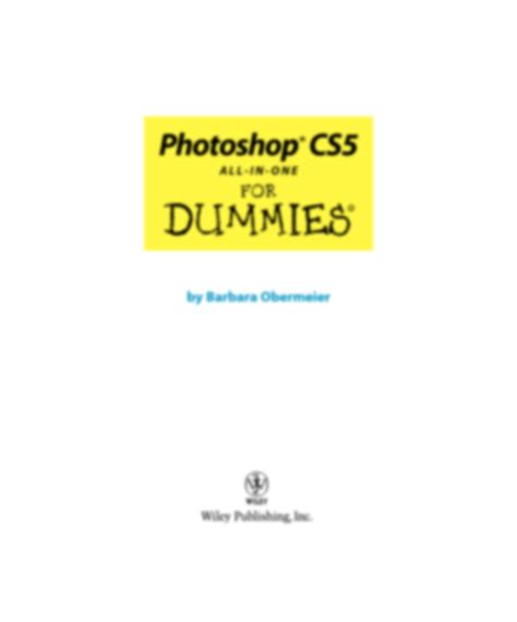 Solution Photoshop For Dummies Studypool