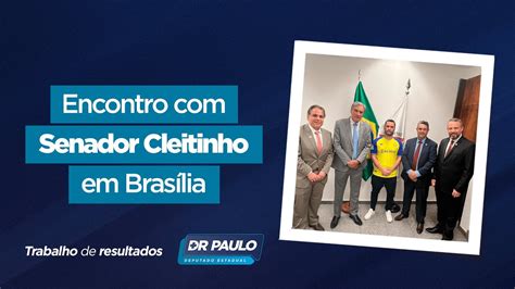 Deputado Estadual Dr Paulo E O Senador Cleitinho E O Deputado Federal