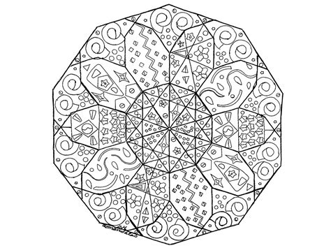 Printable Coloring Pages For Adults Abstract