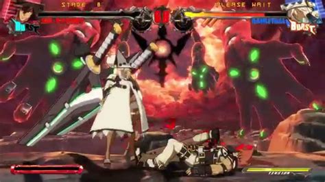 Guilty Gear Xrd Ramlethal Combos In Hd On Ps4 Youtube