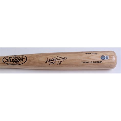 Vladimir Guerrero Signed Louisville Slugger Pro Stock Baseball Bat