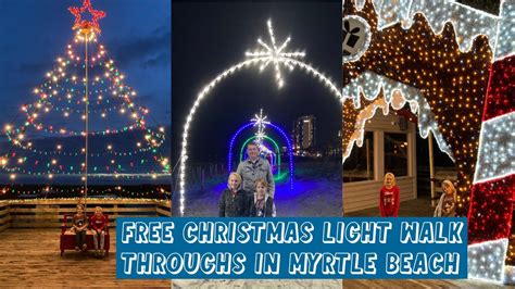 Free Myrtle Beach Christmas Lights Marshwalk Wonderland Of Lights