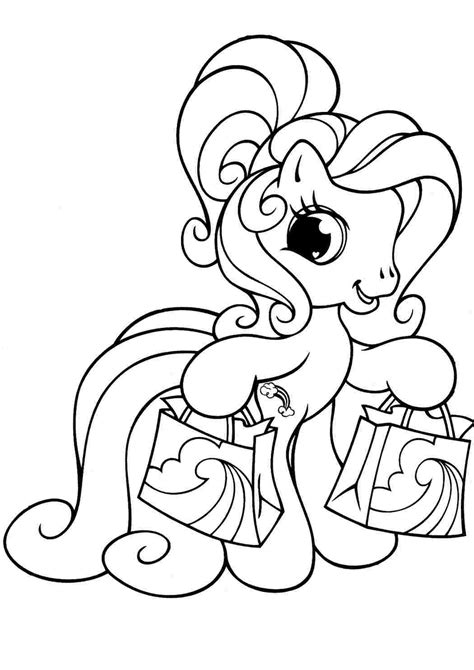 Раскраски, Картинки Моя маленькая пони печатаем или раскрашиваем онлайн ...