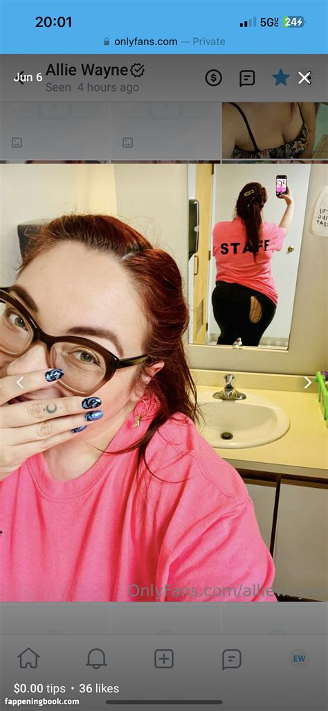 Alliewayne Nude OnlyFans Leaks Fappening FappeningBook