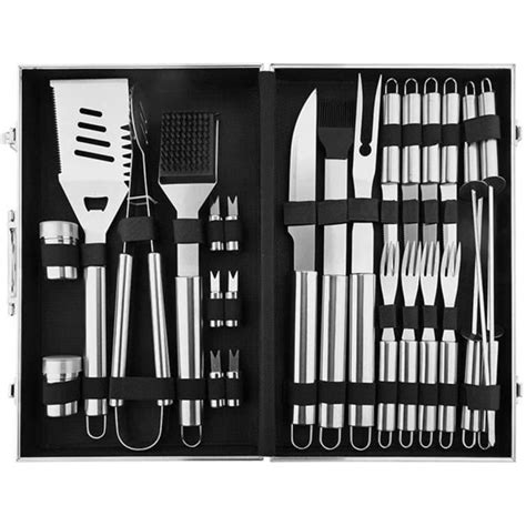 Ensemble D Outils De Barbecue Kit Ustensiles De Barbecue Acier