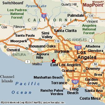 Where is Pacific Palisades (Los Angeles nbhd), California? see area map ...