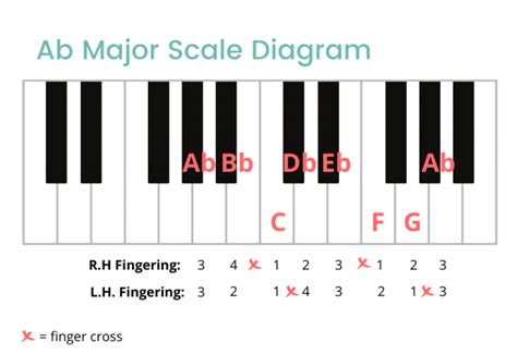 Ab Major Scale On The Piano - Notes, Fingerings & More