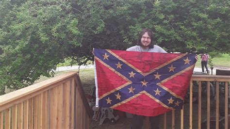 Vintage Confederate Battle Flag Review Tattered Battle Flag Youtube