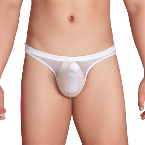 Men S Sexy Elephant Nose Underwear Lingerie Glossy Low Rise Thongs Underpants EBay