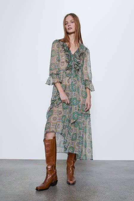 Zara Nos Propone Los Vestidos Boho M S Estilosos Para Lucir En Primavera