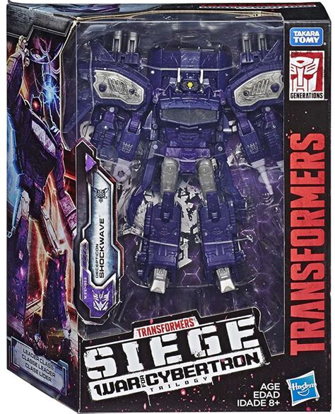 Transformers War For Cybertron Siege Shockwave Leader Action Figure Wfc