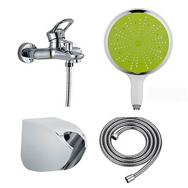 Handheld Shower All Copper Cold Hot Tap Mix Water Valve Simple Flower Is Aspersed Four Suits