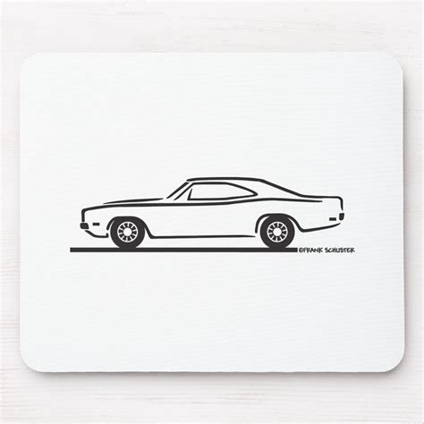 dodge charger mouse pad charger car drawing easy classic