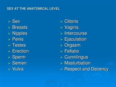 Ppt Sex At The Anatomical Level Powerpoint Presentation Free