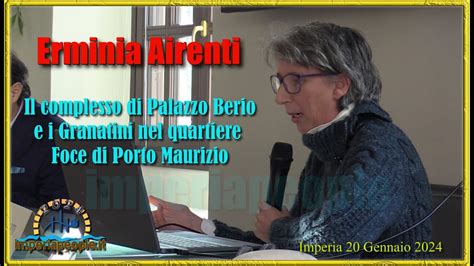 Imperia Anni L Archivio Di Stato Presenta Erminia Airenti