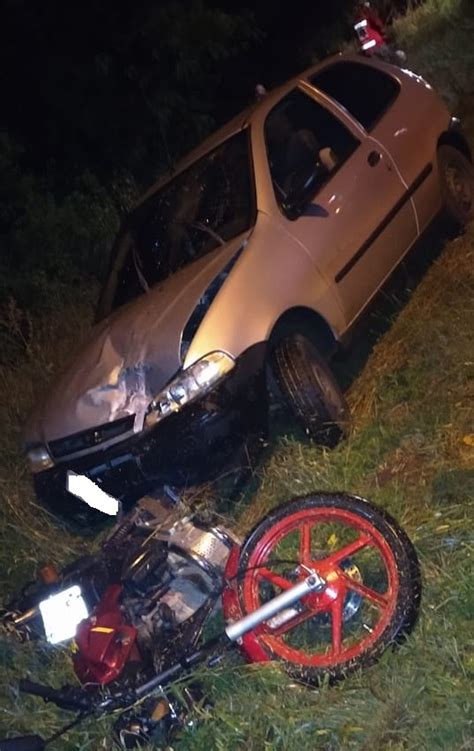 Acidente Na Sc 283 Deixa Motociclista Gravemente Ferido Rádio Ruralfm