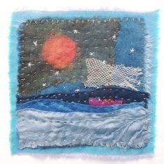 24 Crosstitch Ideas Slow Stitching Fabric Art Stitching Art