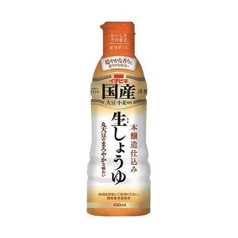 イチビキ 国産 生しょうゆ 450ml×8本入×2ケース｜ 送料無料 A331 147 2のぞみマーケット 通販 Yahoo