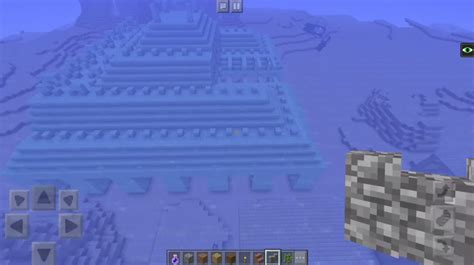 Underwater Castle Seed Minecraft Pe Bedrock Seeds