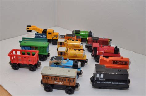 Huge Lot of Thomas wooden trains / some from 1990s & early 2000s / Rare retired | #1827451028