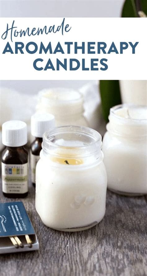 Homemade Aromatherapy Candles The Healthy Maven