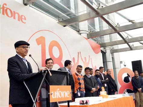 ufone celebrates  anniversary
