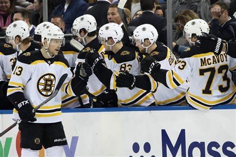 Hockey News Surging Bruins Earn Win Over Rangers