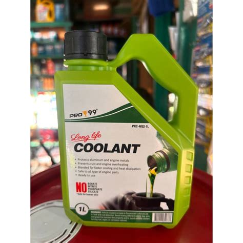 Pro 99 Long Life Coolant GREEN 1L Shopee Philippines