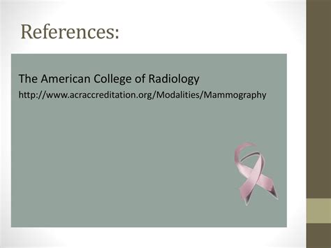 The American College Of Radiology Mammography Accreditation Ppt Download