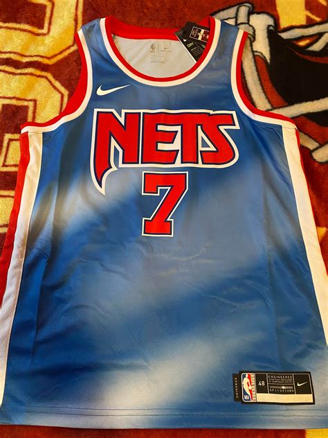 Kevin Durant Brooklyn Nets (90-91) throwback : r/basketballjerseys