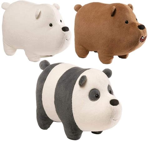 Los mejores peluches de We Bare Bears Peluchemanía