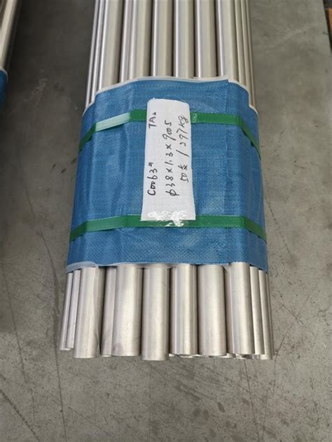 Gr Astm B Titanium Heat Exchanger Tube Pickling Surface