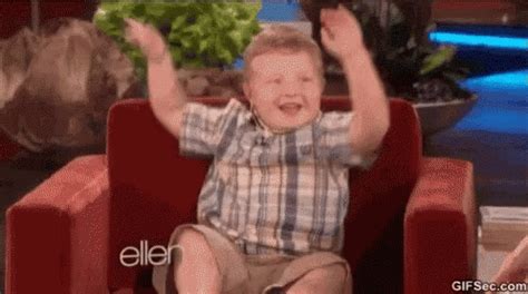 Ellen Excited GIF - Ellen Excited HappyKid - Discover & Share GIFs