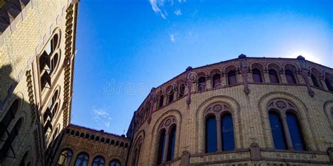 Oslo Old Town Architecutre in Norway Stock Photo - Image of wooden, summer: 255708830