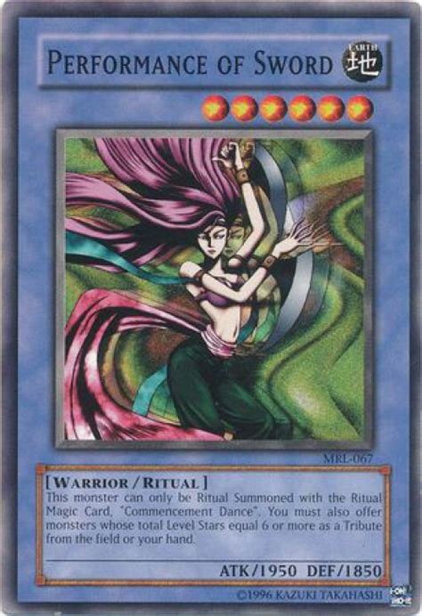 Yugioh Magic Ruler Single Card Common Performance Of Sword Mrl 067 Toywiz